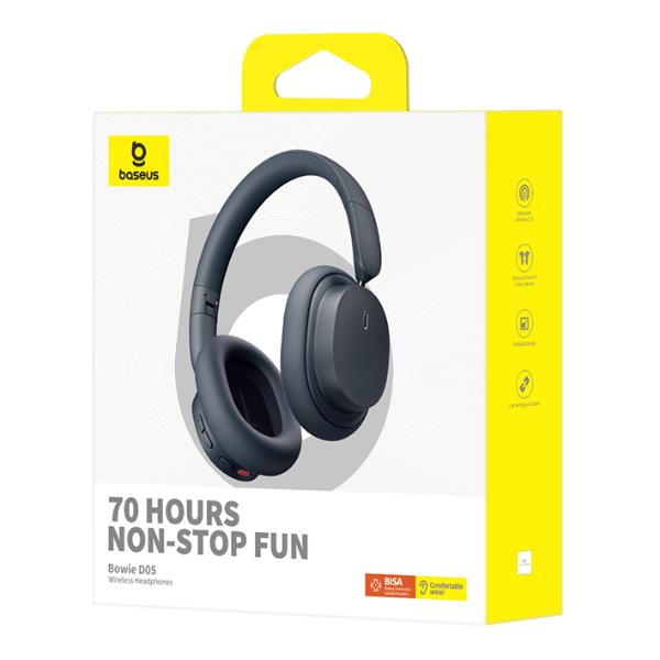 Baseus Bowie D05 Wireless Headphones Cluster Negro