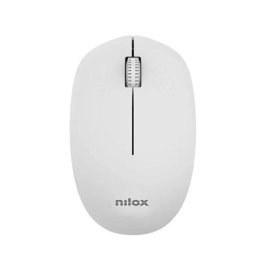 Ratón Wireless, 1000 DPI, 3 botones, Gris Compatible con Windows, Linux y Mac