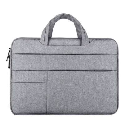 Maletín de Tela para Portátil de 14" - Color Gris