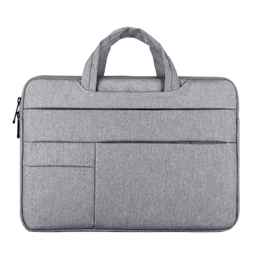 Maletín de Tela para Portátil de 14" - Color Gris
