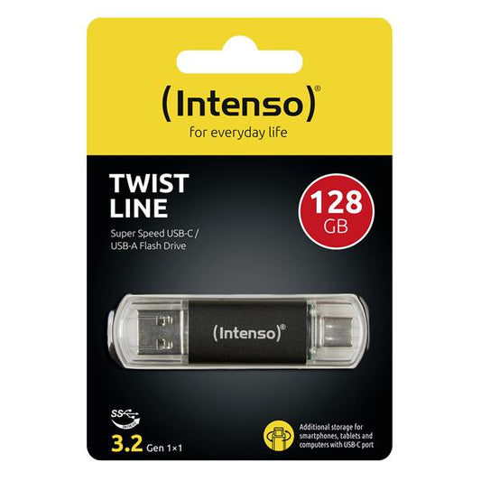 Intenso USB Flash Drive Twist Line 128 GB