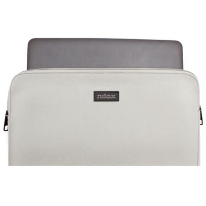 Mochila/Funda para portátil 14,1" Nilox – Gris (Neopreno) NXF1402
