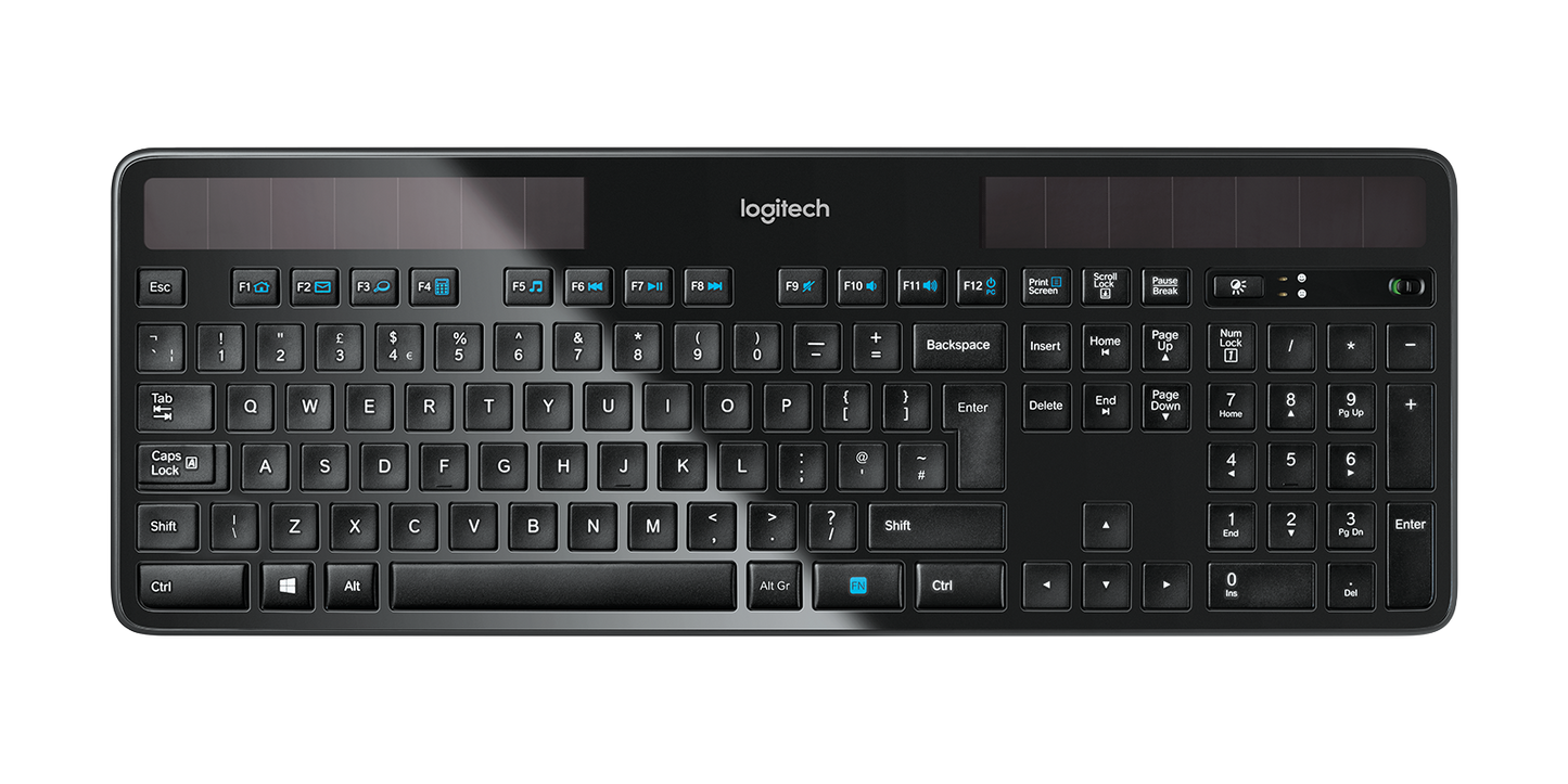 Logitech Wireless Solar Keyboard K750